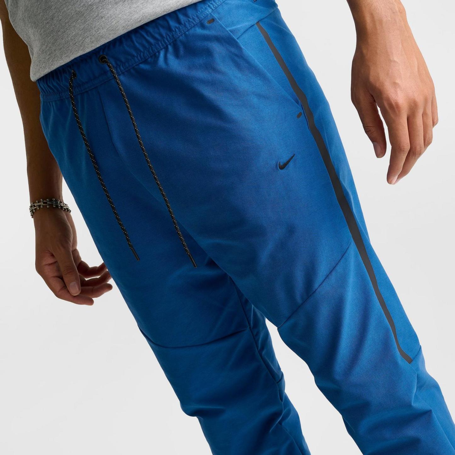 Men's Nike Tech Dri-FIT Shori Knit Pants - Court Blue/Black