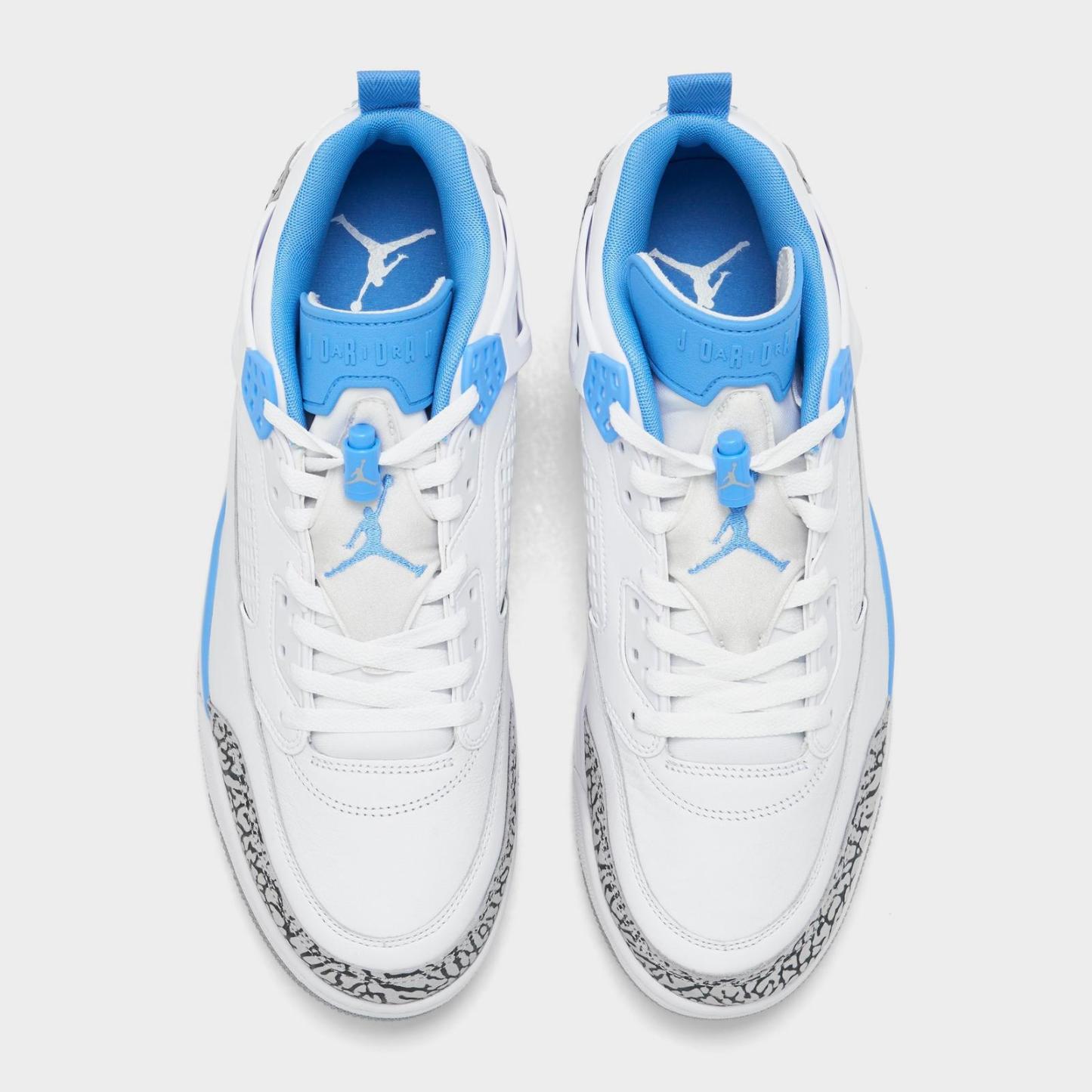 Men's Jordan Spizike Low Casual Shoes - White/University Blue/Wolf Grey/Anthracite - view 5
