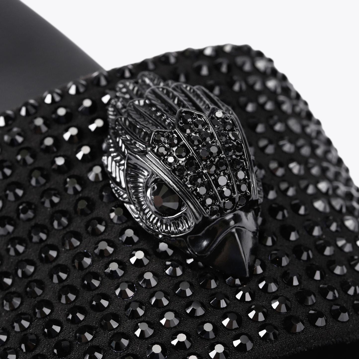 Kurt Geiger London Meena Drench Platform Slide - Black - view 6