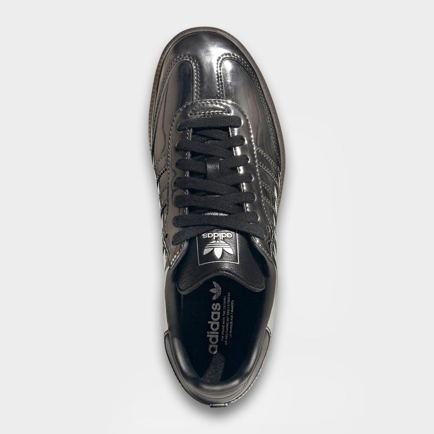 Women's adidas Originals Samba OG Casual Shoes - Part 2 - Core Black/Core Black/Gum - Top view
