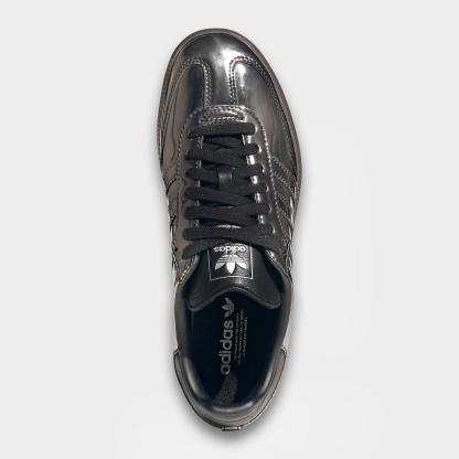 Women's adidas Originals Samba OG Casual Shoes - Part 2 - Core Black/Core Black/Gum - Top view