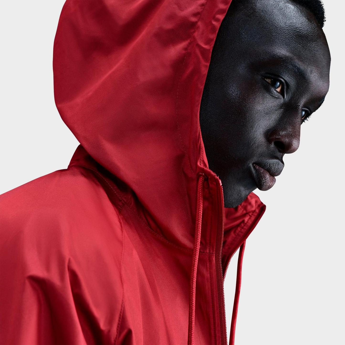 Men's Nike Windrunner Lined Jacket - Team Crimson/Black/Black