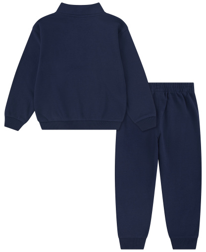 Nike Boys' 4-7 Logo Detail Sweatshirt and Pants, 2-Piece Set - Midnight Navy