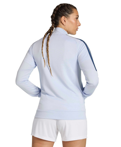 adidas Women's Tiro 26 Quarter-Zip Jacket - Aero Blue/night Marine
