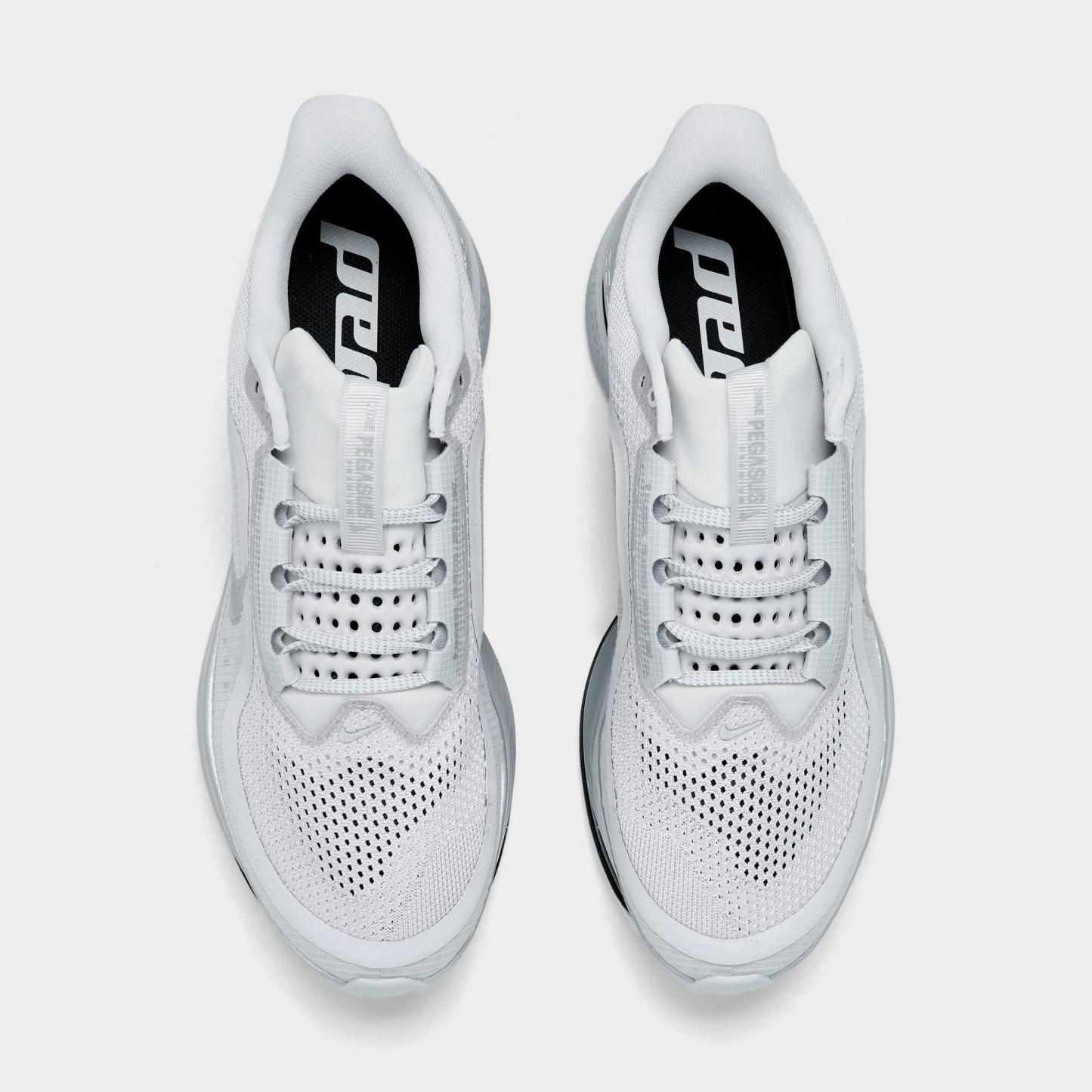 Men's Nithtke Pegasus Premium Running Shoes - Part 2 - Photon Dust/Black/Metallic Silver - Top view