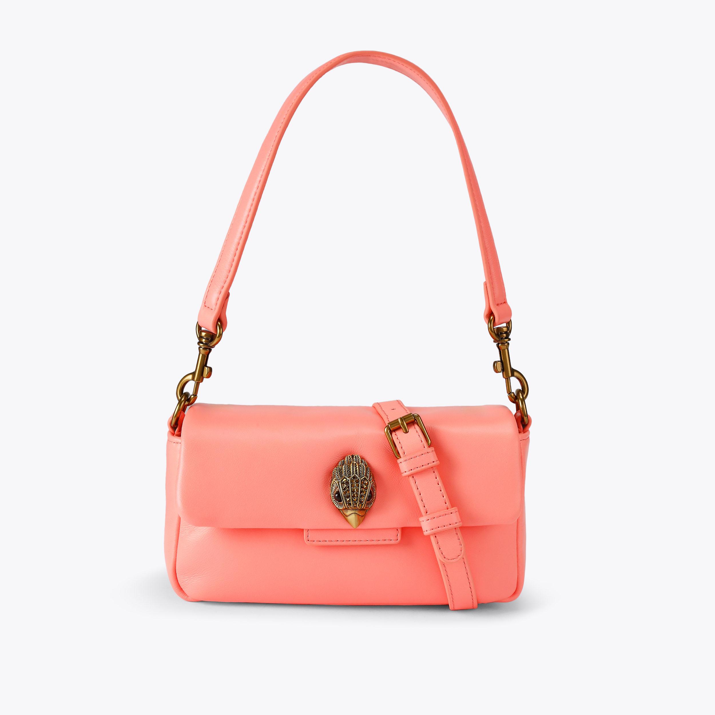 Kurt Geiger London Mini Leather Oxford Bag - Pink