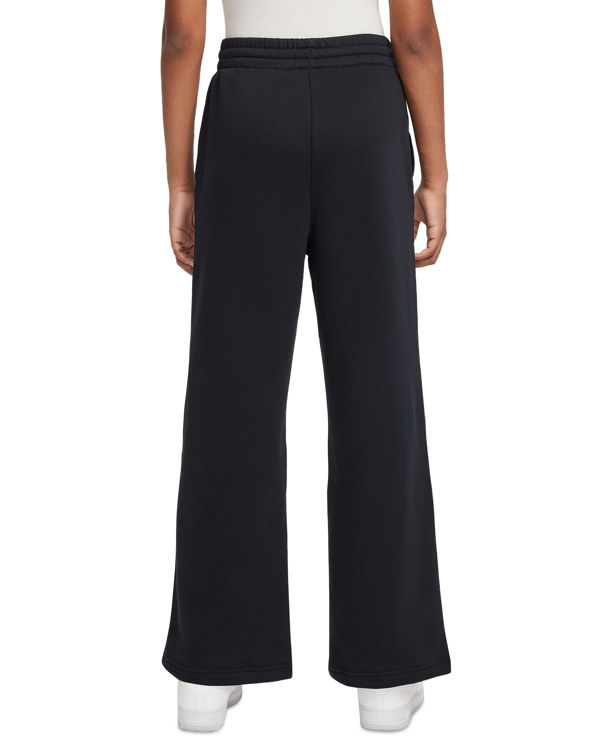Nike Girls' 7-16 Sportswear Club Fleece Wide-Leg Sweatpants - Black