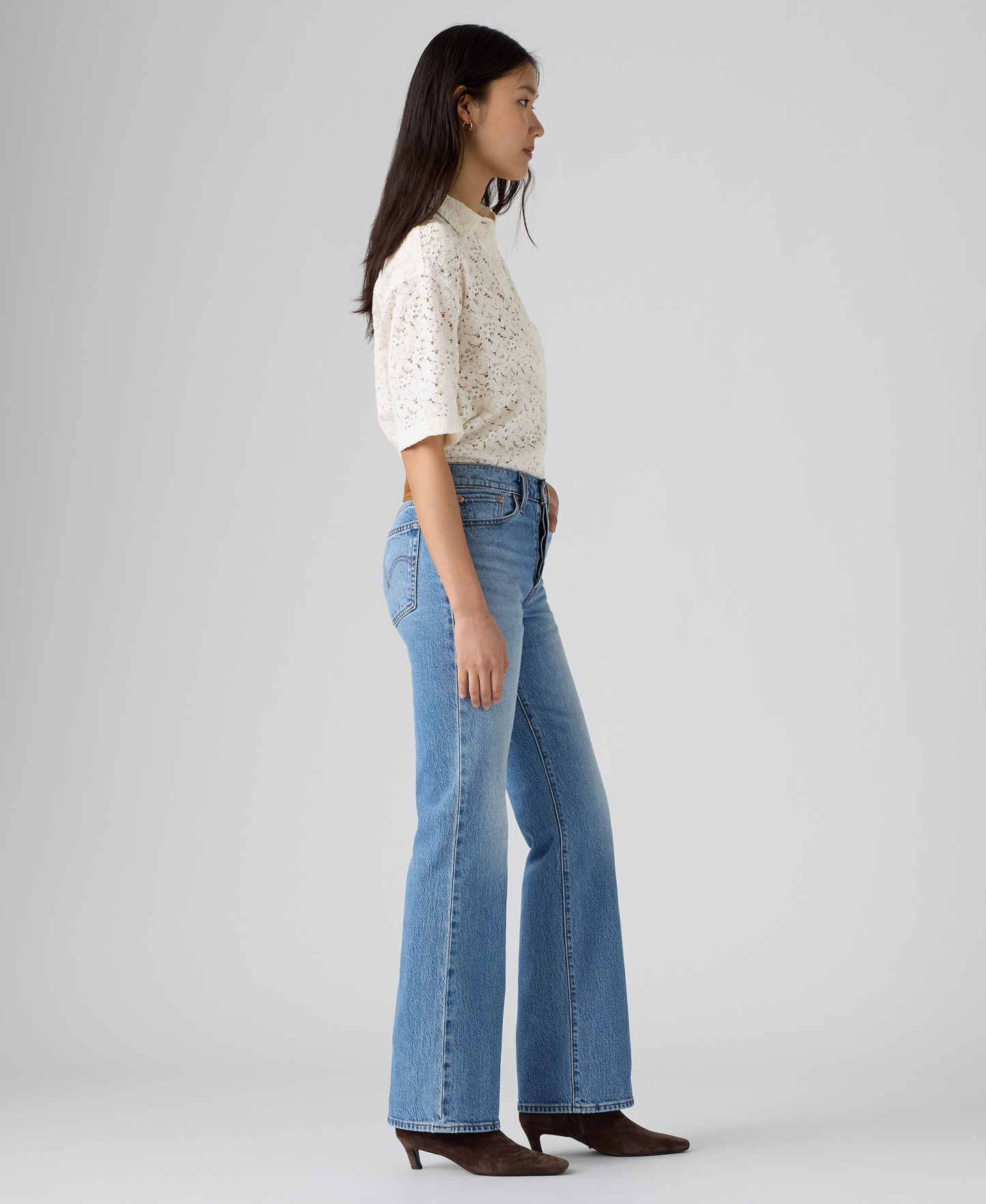 Levi's Premium Women's Wedgie Boot High-Rise Jeans - Probably Here
