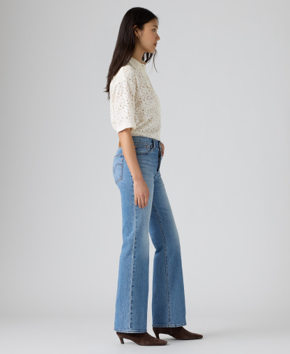 Levi's Premium Women's Wedgie Boot High-Rise Jeans - Probably Here