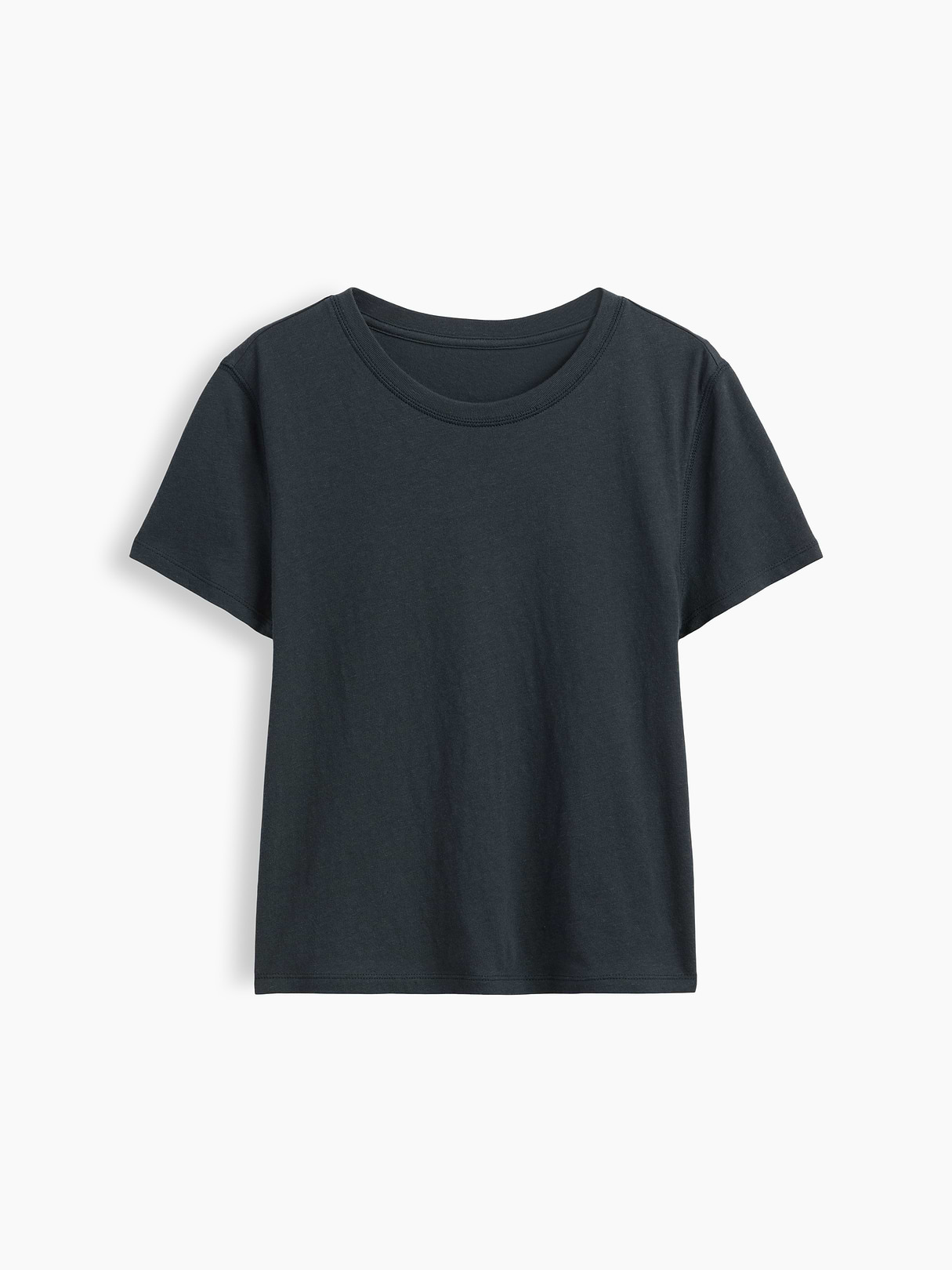 100% Cotton Authentic Shrunken T-Shirt - Forest river green