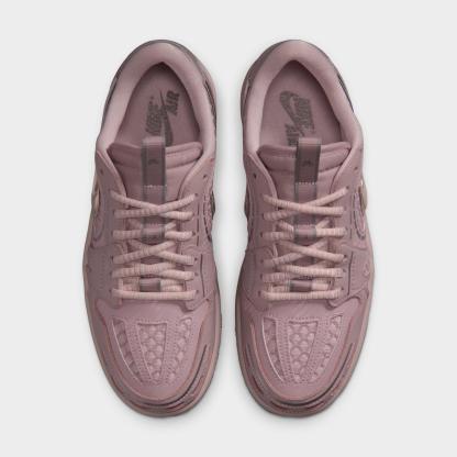 Women's Air Jordan 1 Low Method of Make Casual Shoes - Particle Rose/Barely Rose/Metallic Silver/Enigma Stone - view 5