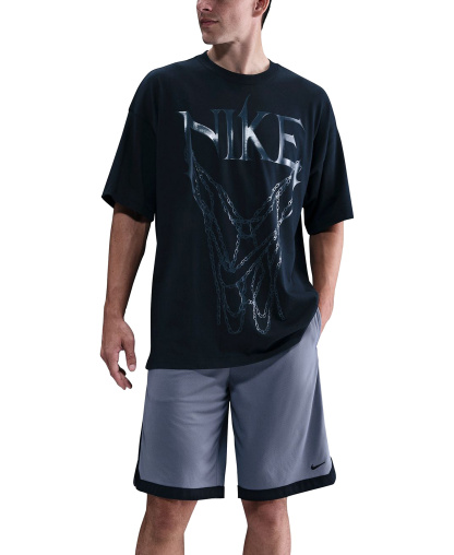 Nike Men's DNA Academy Dri-FIT Basketball Shorts, 11" Inseam - Cool Gray/Black