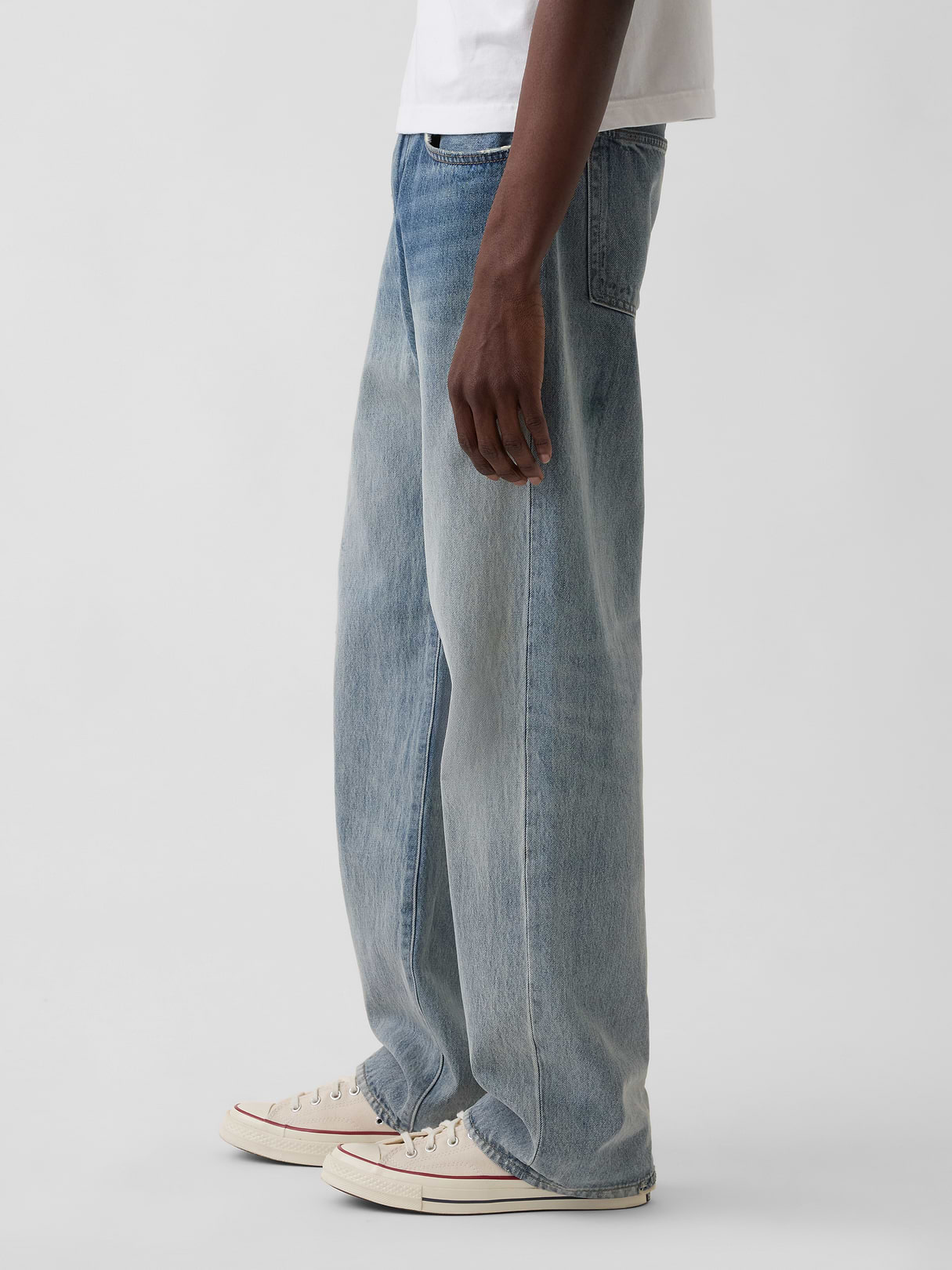 '90s Loose Jeans - medium Light Wash