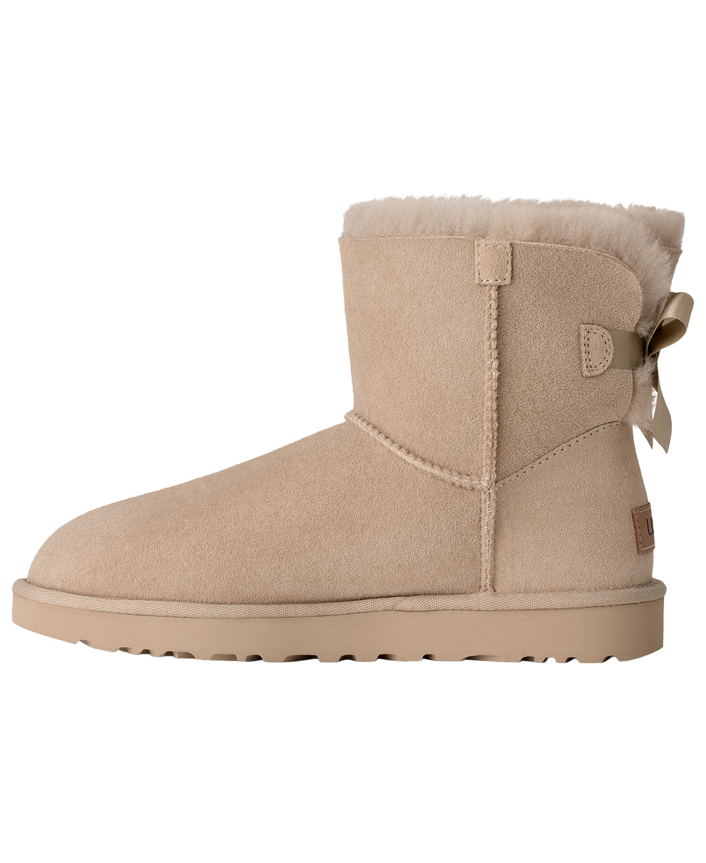 UGG® Women's Mini Bailey Bow II Slip-On Booties - Moonlight