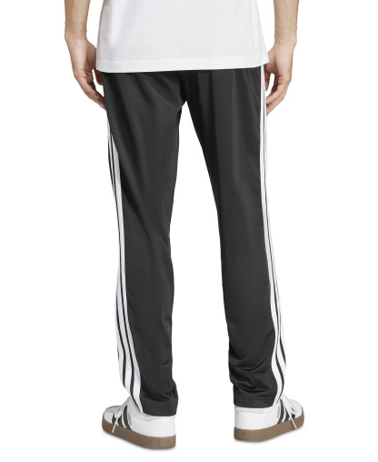 adidas Men's 3-Stripes Regular Open Hem Track Pants - Black