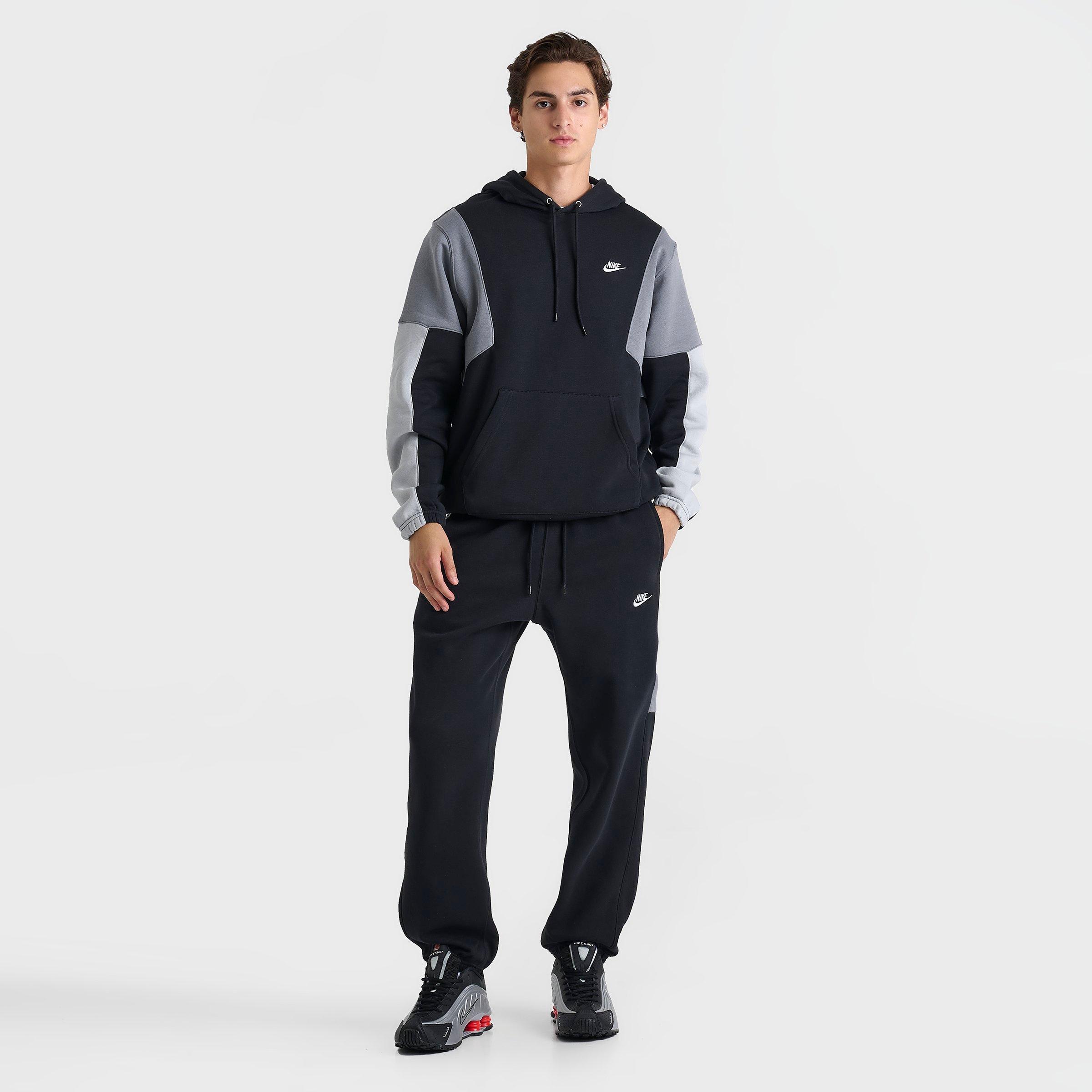 Men's Nithtke Club Fleece Tracksuit Jogger Pants - Black/Grey