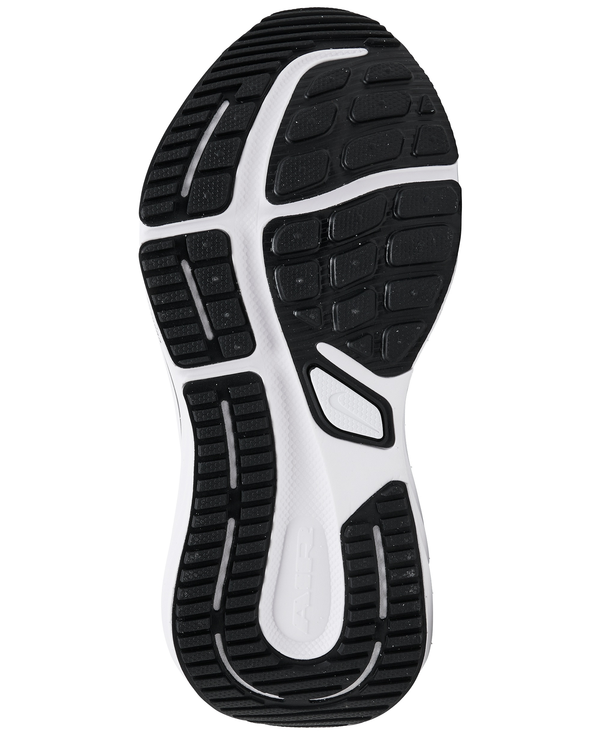 Nike Women's Winflo 12 Wide Width Road Running Sneakers from Finish Line - Black, White