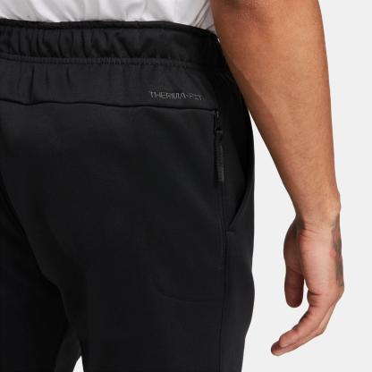 Men's Nithtke Therma-FIT Tapered Fitness Sweatpants - Black/Black/White