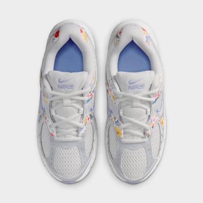 Girls' Big Kids' Nike V5 RNR Casual Shoes - Summit White/Photon Dust/Light Thistle/Summit White - Both shoes facing left