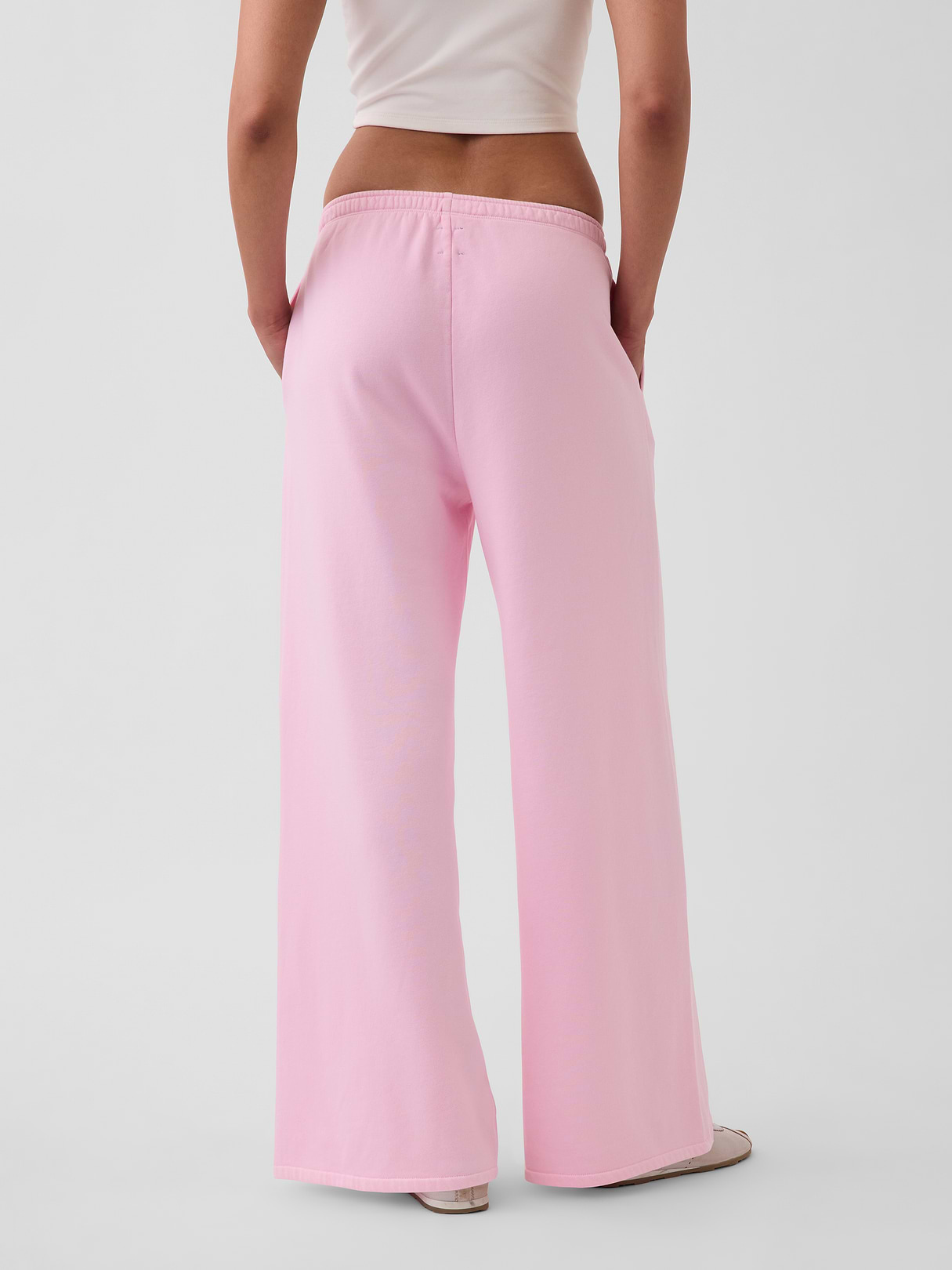 VintageSoft Baggy Sweatpants - Primrose pink