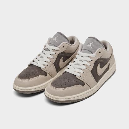 Women's Air Jordan 1 Low SE Casual Shoes - Enigma Stone/Oatmeal/Pale Ivory/Hemp - view 2