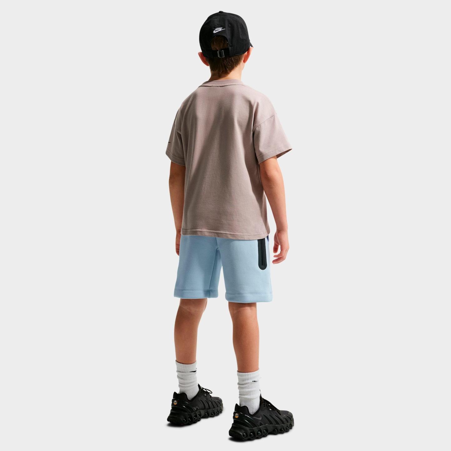 Boys' Big Kids' Nithtke Sportswear Tech Fleece Shorts - Hydrogen Blue/Black