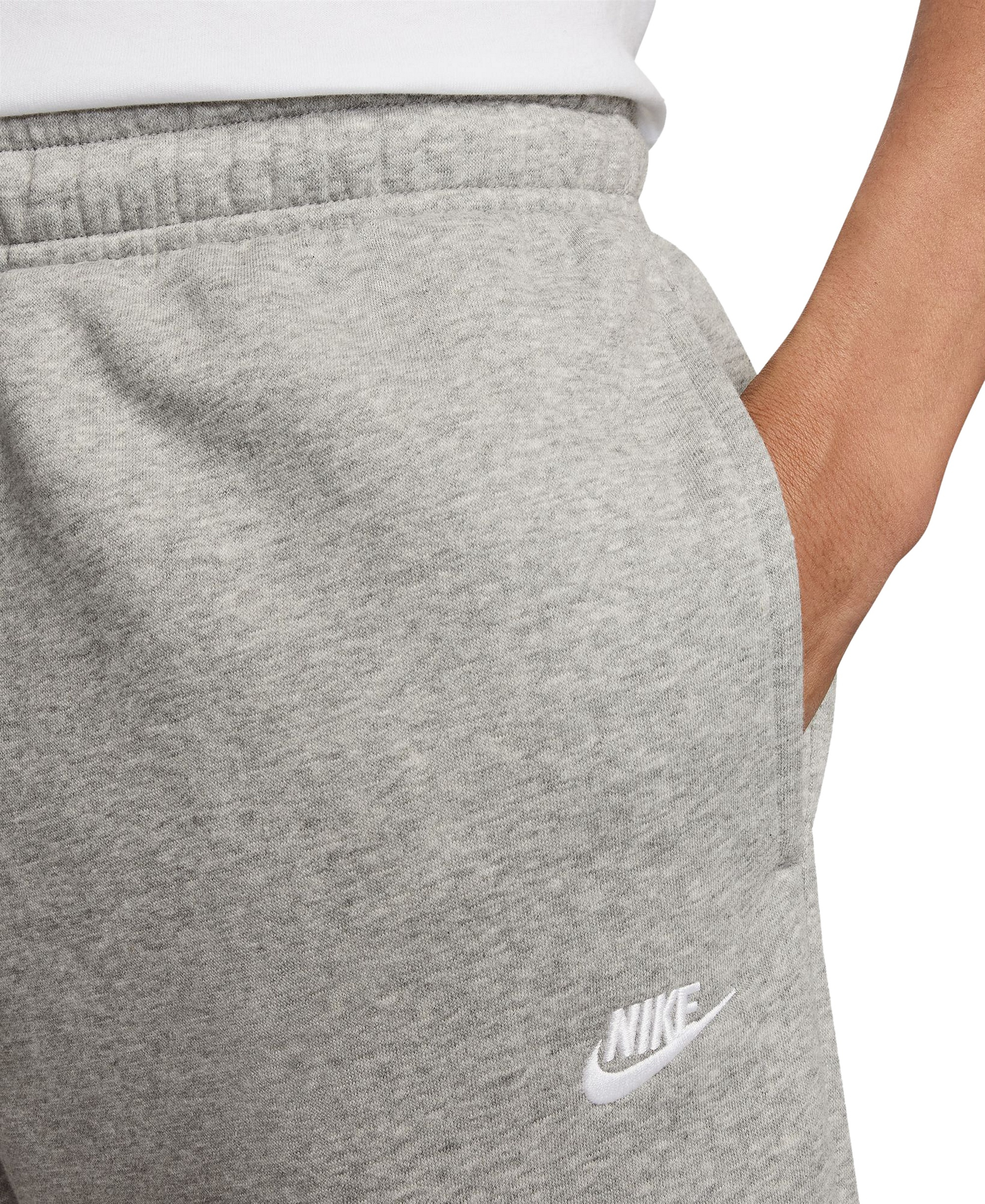Nike Men's Sportswear Club Drawstring Jogger Pants - Gray Heather
