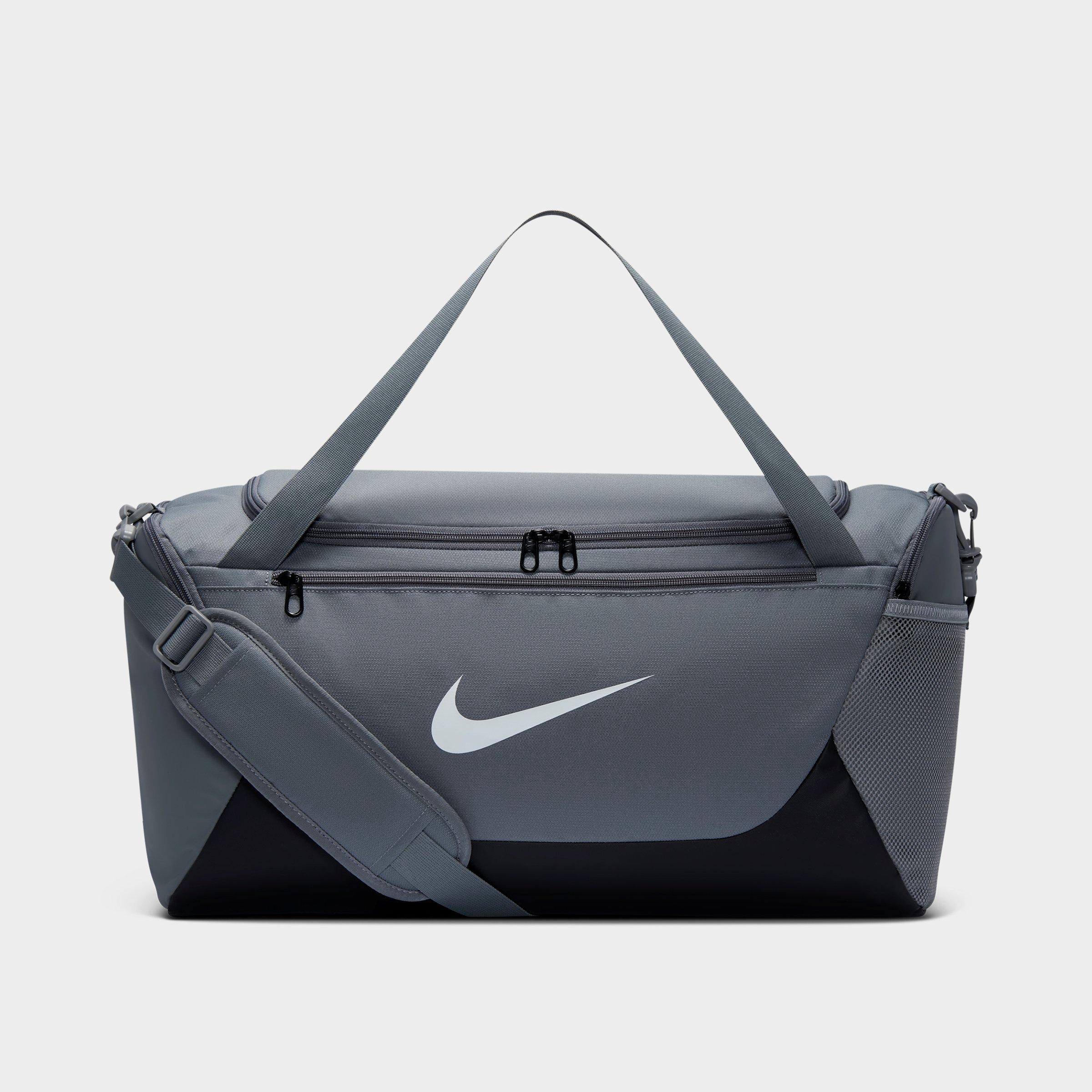 Nithtke Brasilia Training Duffel Bag (Small, 40L) - Smoke Grey/Black/White