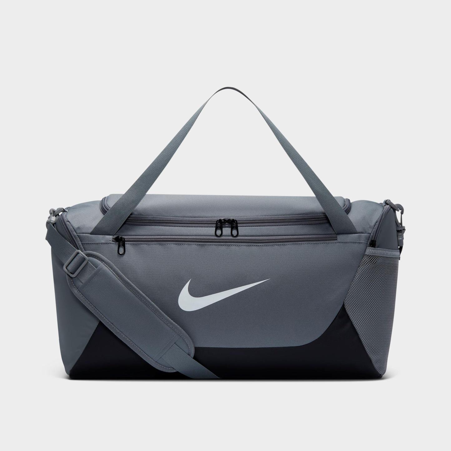 Nithtke Brasilia Training Duffel Bag (Small, 40L) - Smoke Grey/Black/White