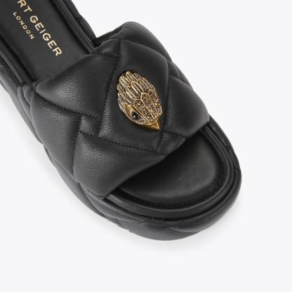 Kurt Geiger London Kensington Puff Sandal - Black - view 5