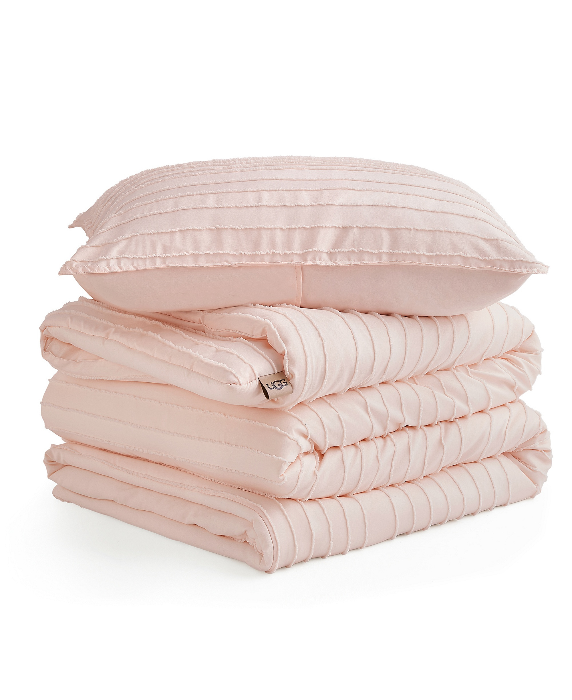UGG® Devon Textured 2-Pc. Comforter Set, Twin/Twin XL - Himalayan Salt