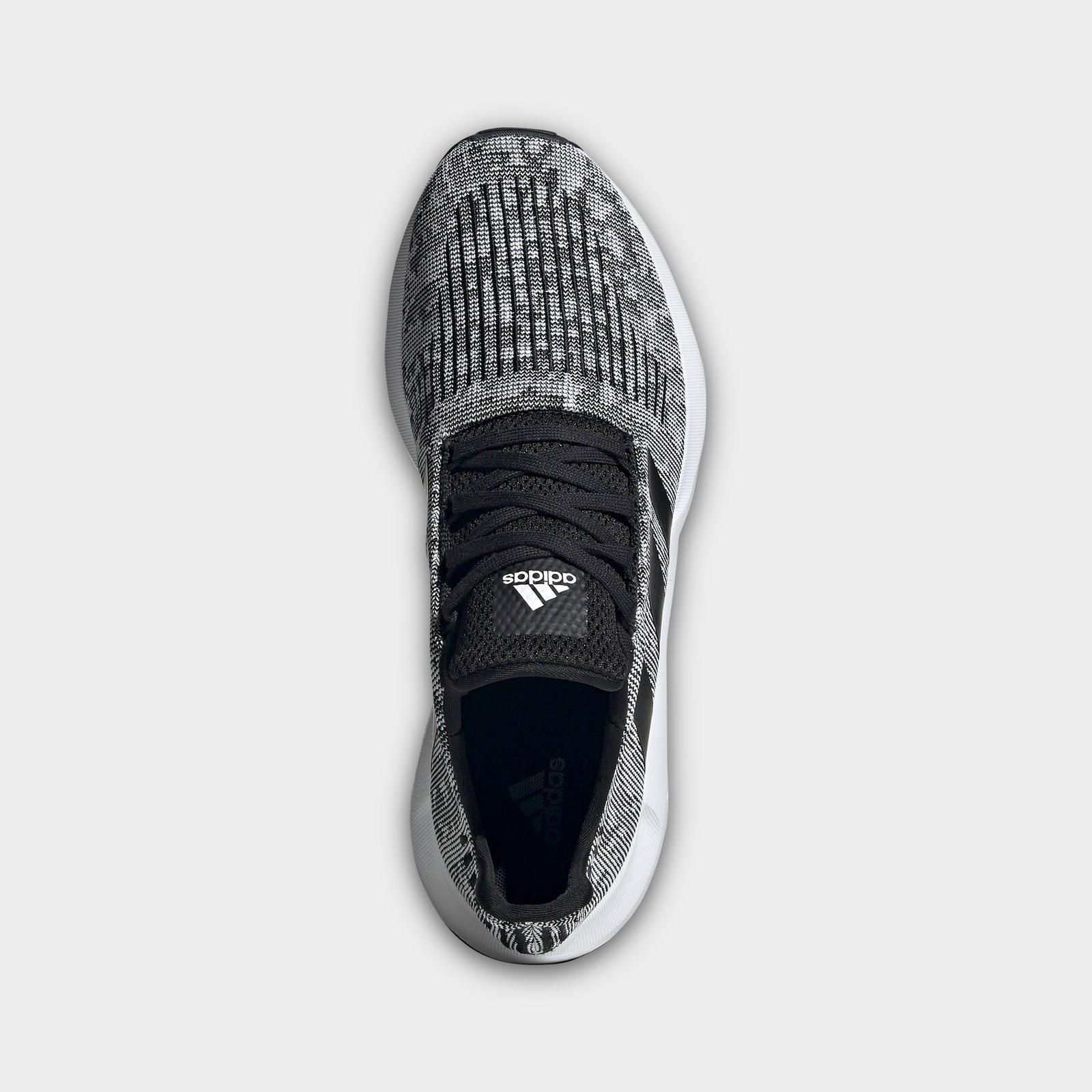 Men's adidas Originals Swift Run 1.0 Casual Shoes - Black/Black/Cloud White - view 5