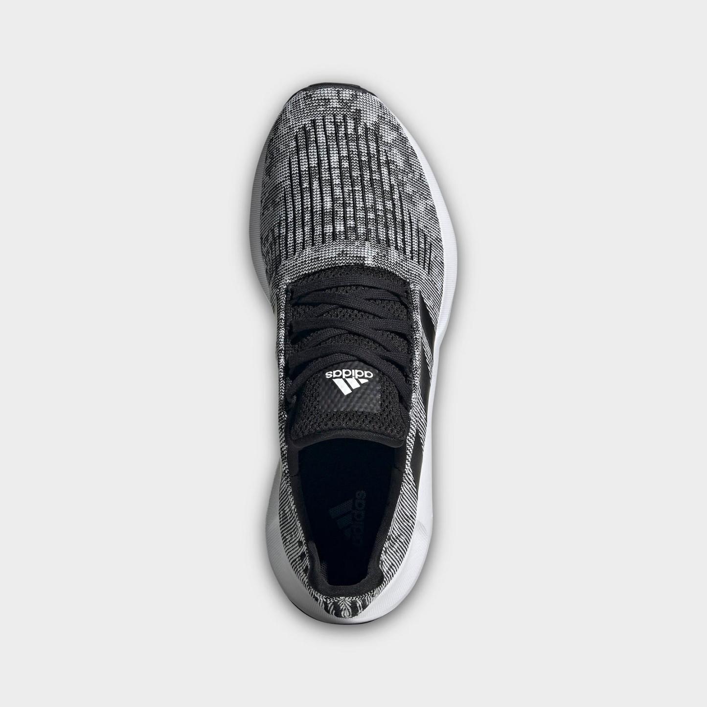 Men's adidas Originals Swift Run 1.0 Casual Shoes - Black/Black/Cloud White - view 5