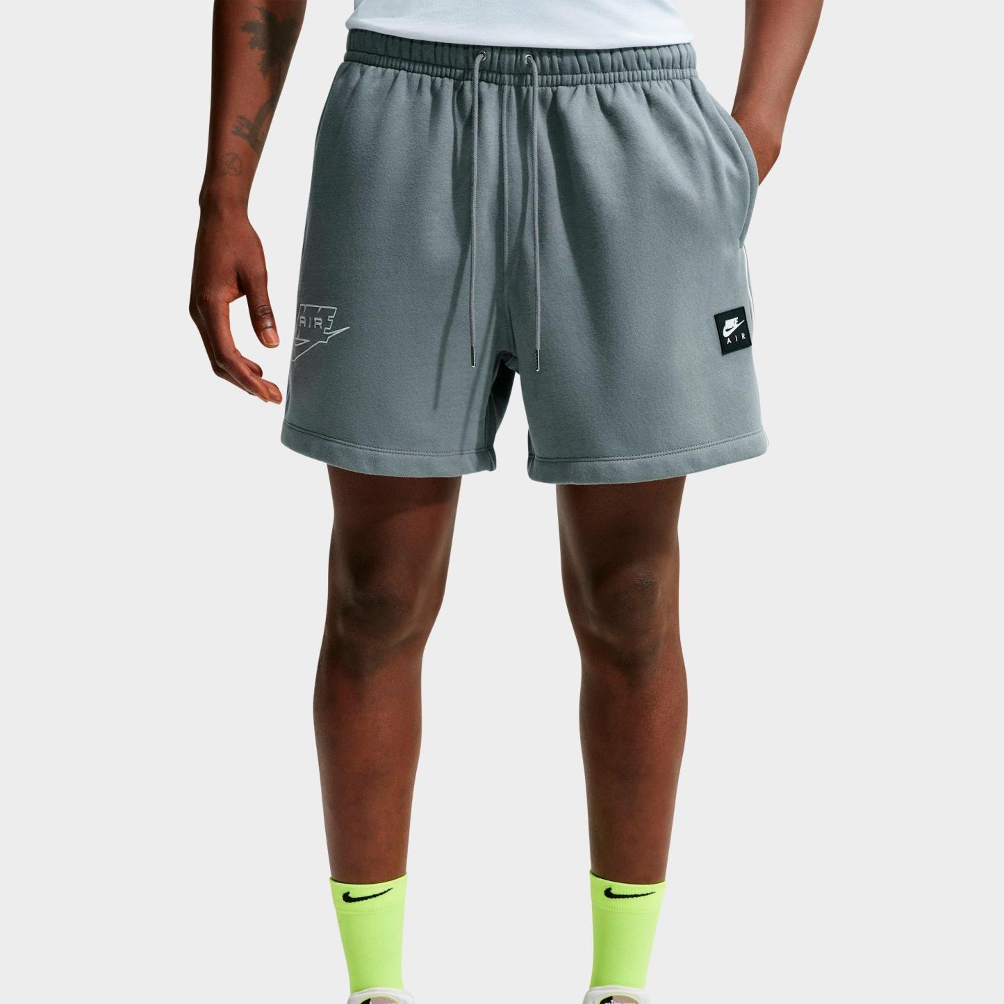 Men's Nithtke Air Fleece Shorts - Smoke Grey/White/White