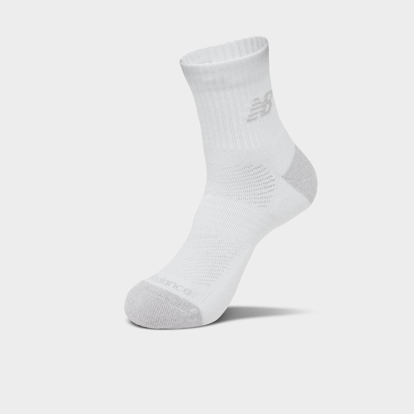 New Balance Active Quarter Socks (3-Pack) - Core White - view 3