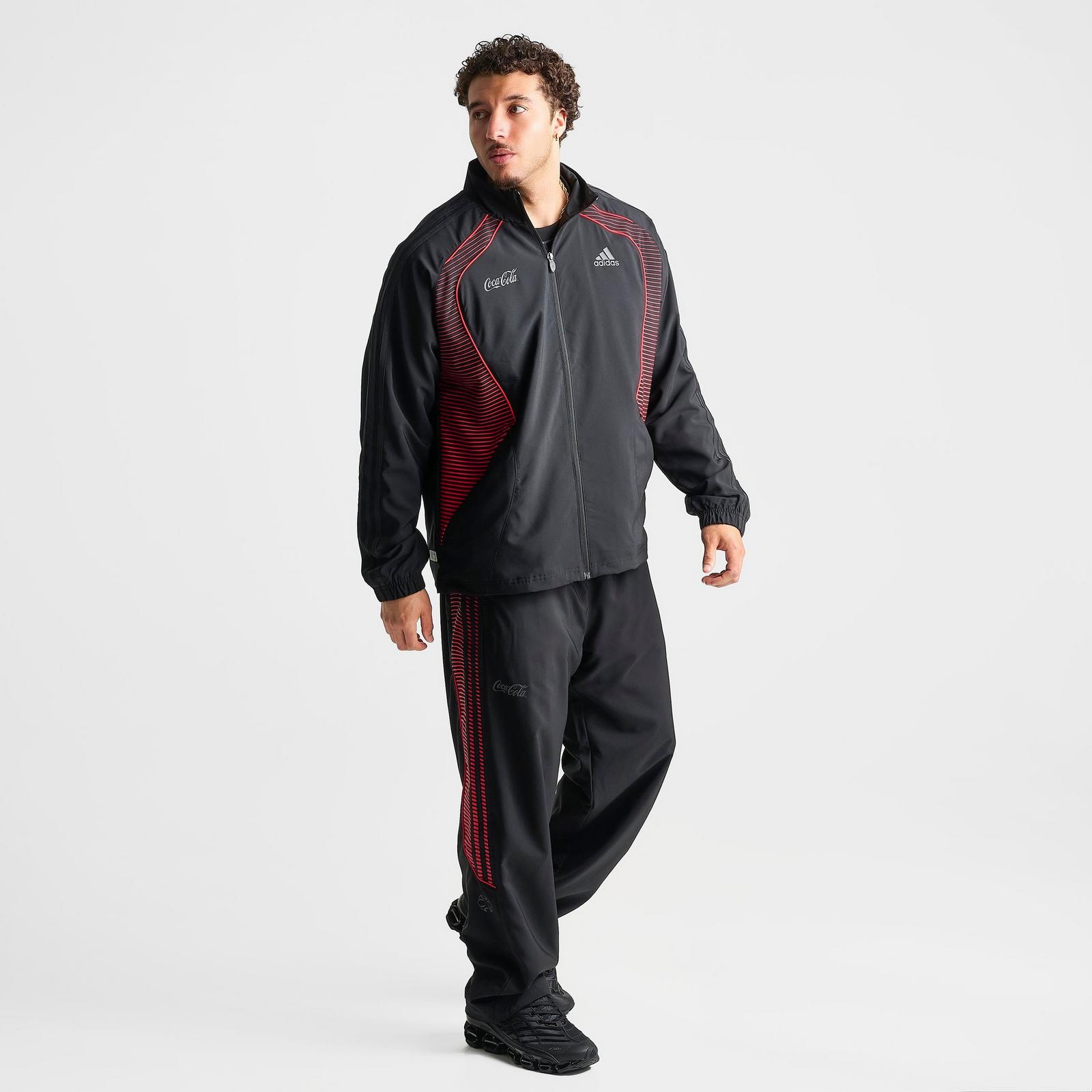 Men's adidas x Coca-Cola Teamgeist Track Top - Black - view 2