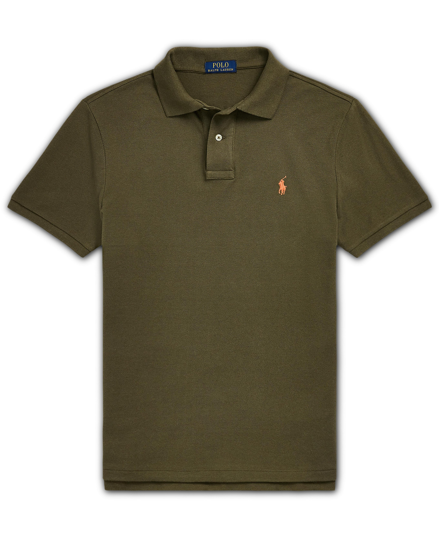 Polo Ralph Lauren Men's Custom Slim-Fit Mesh Polo Shirt - Canopy Olive