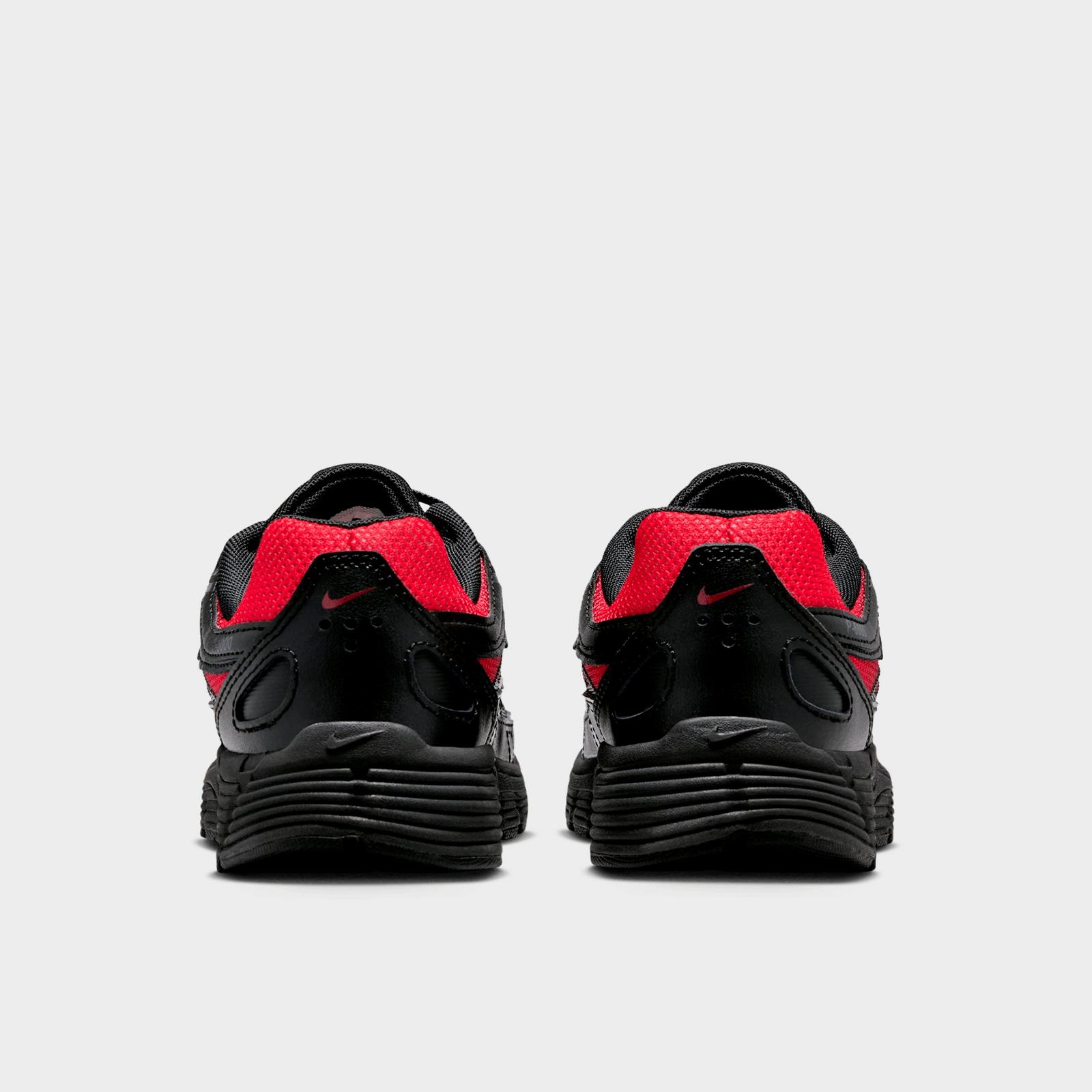 Big Kids' Nike P-6000 Casual Shoes - Black/Bright Crimson/Game Royal/Off White