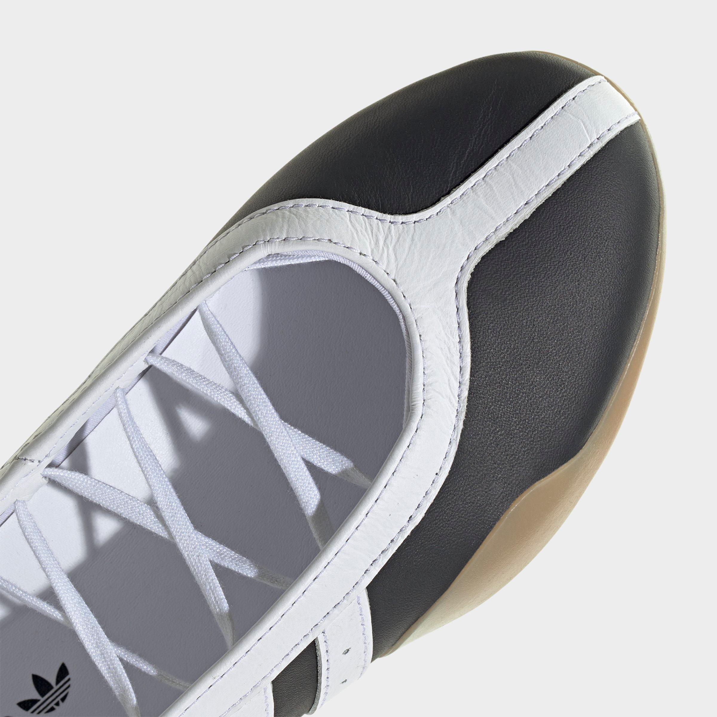 Women's adidas Originals Taekwondo Mei Ballet Casual Shoes - Core Black/Cloud White/Gum (JR7031-001) - Detail shot