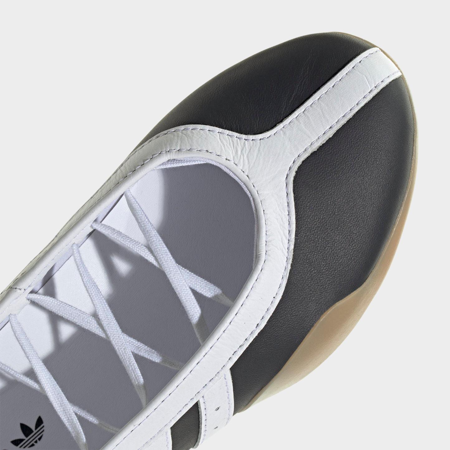 Women's adidas Originals Taekwondo Mei Ballet Casual Shoes - Core Black/Cloud White/Gum (JR7031-001) - Detail shot