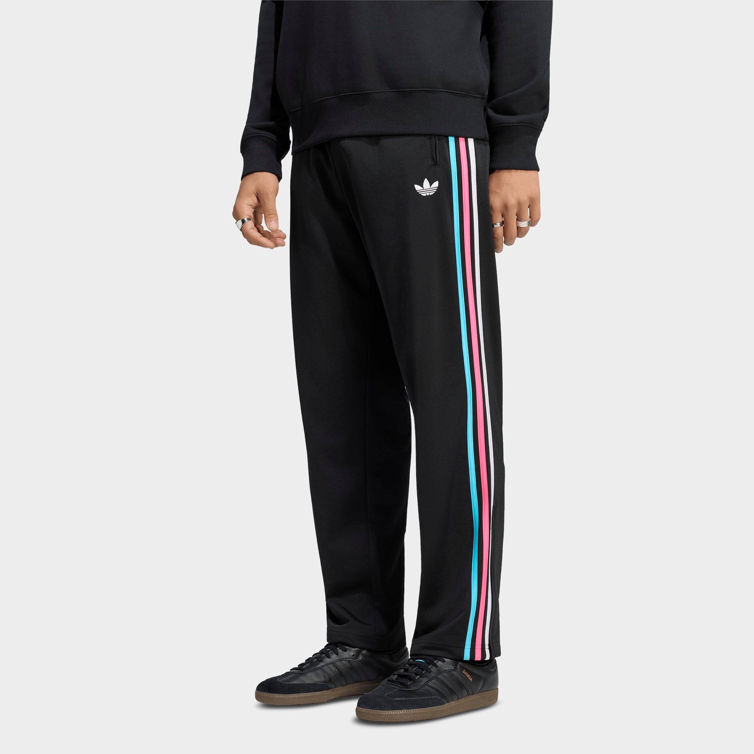 Men's adidas Originals adicolor Firebird Track Pants - Black/Multicolor