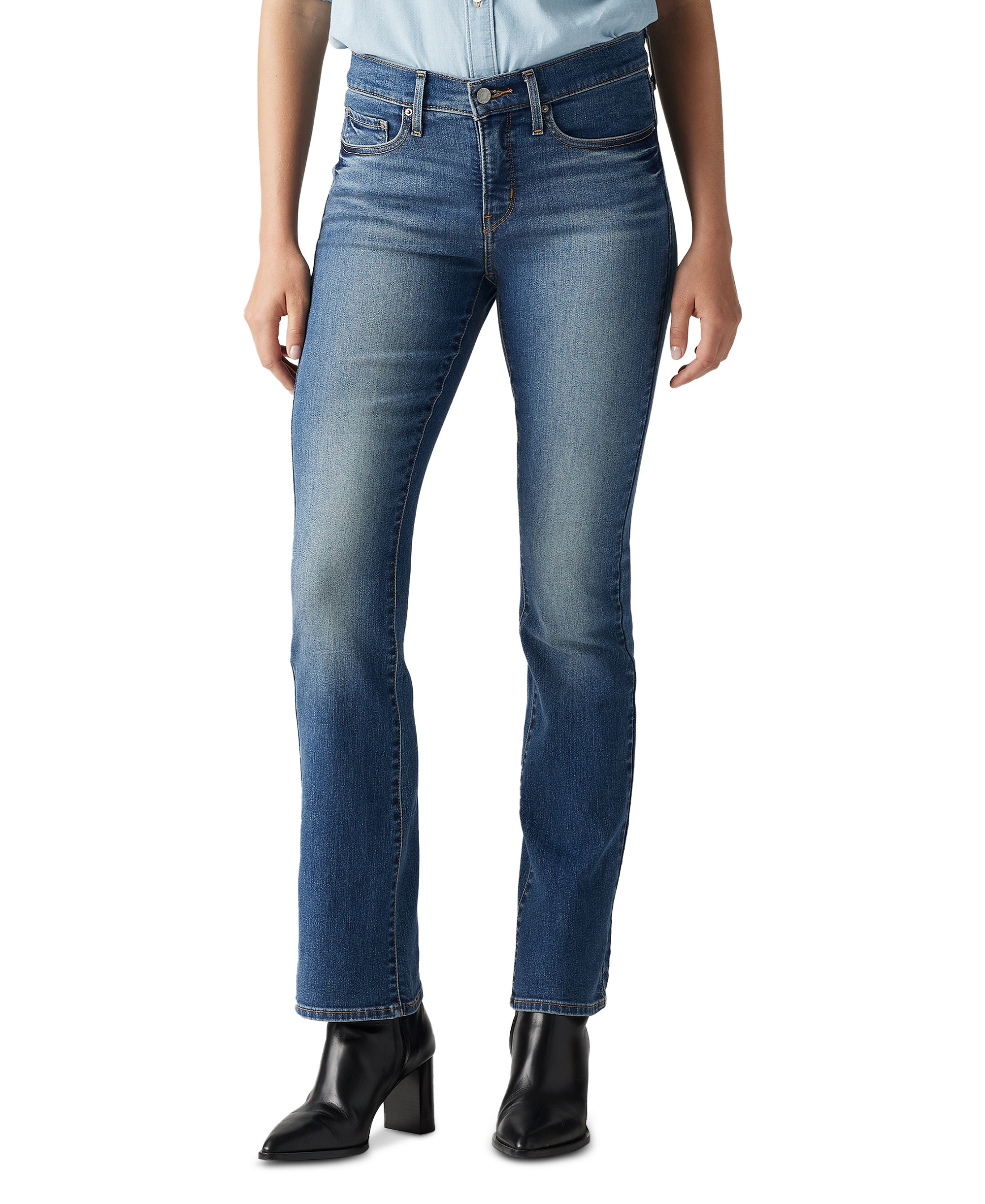Levi's 315 Shaping Mid Rise Lightweight Bootcut Jeans - Los Dos