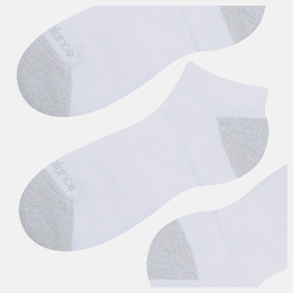 New Balance Active No Show Socks 3 Pack, LAS35206WT