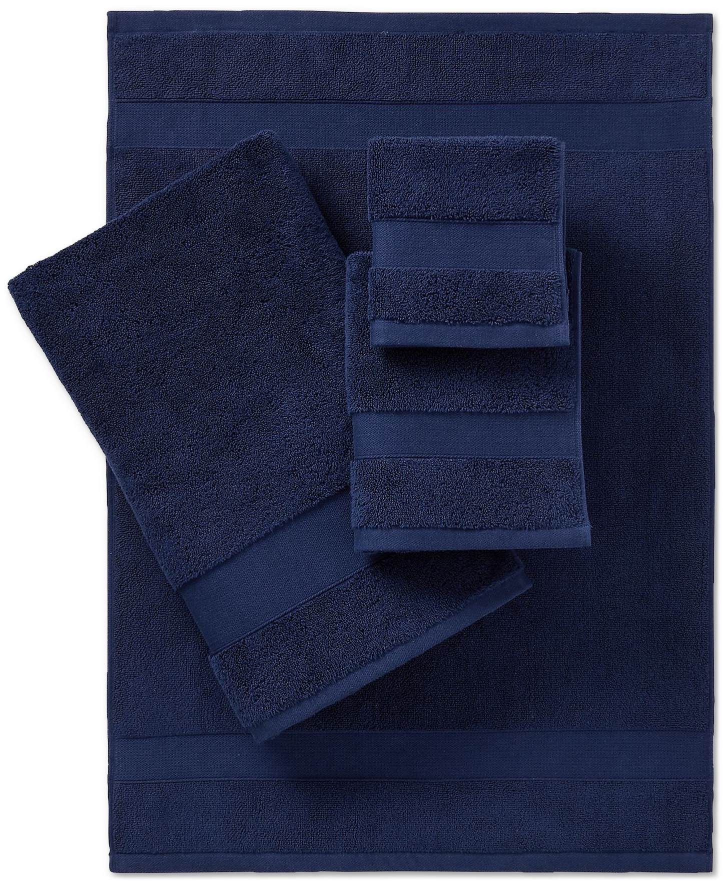 Lauren Ralph Lauren Watson Cotton Bath Towel, 30" x 56" - Navy