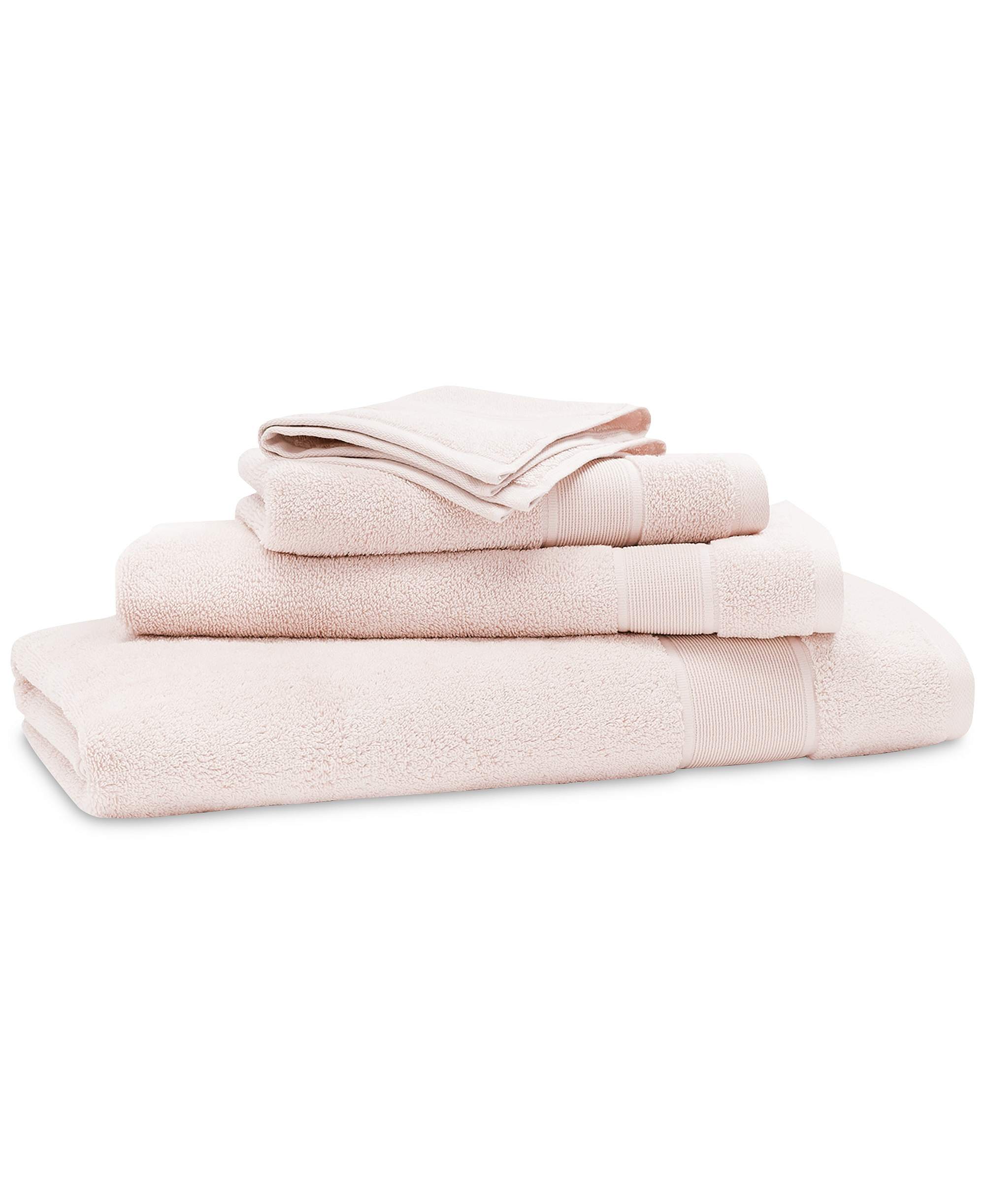 Lauren Ralph Lauren Sanders Solid Antimicrobial Cotton Bath Towel, 30" x 56" - Potpourri Pink