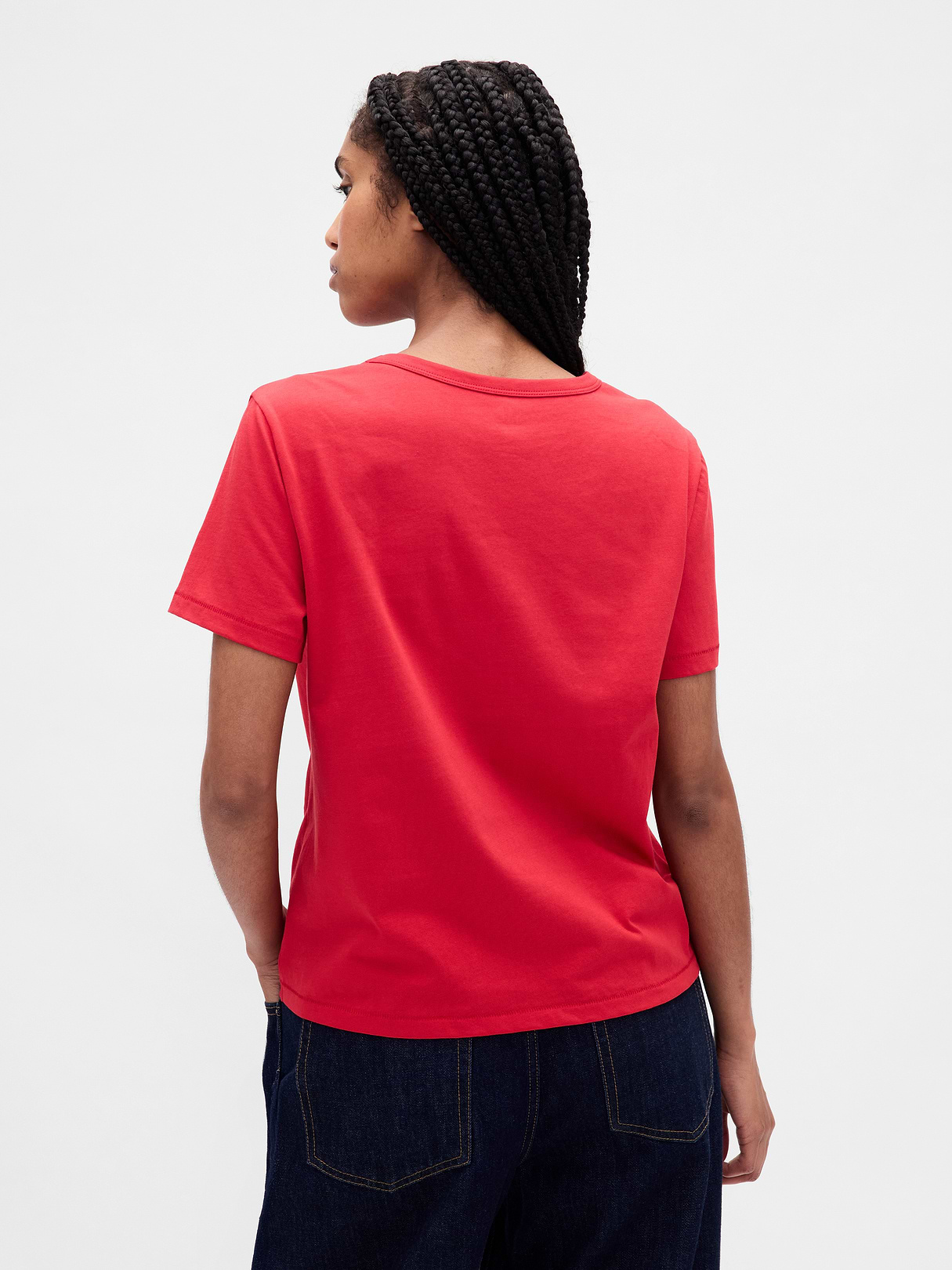 Organic Cotton VintageSoft T-Shirt - Modern red
