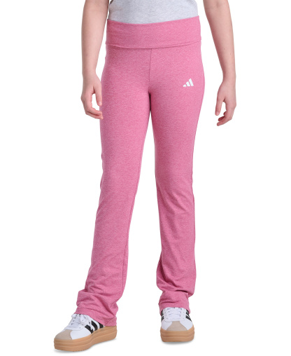 adidas Girls' 8-16 Folded Waistband Kick Flare Pants - Dual Magenta