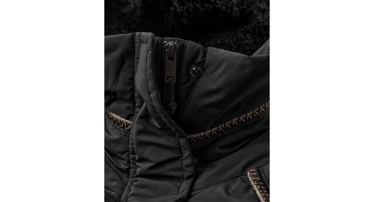 UGG Women's Renly Relaxed-Fit Hooded Neck Puffer Jacket - Black