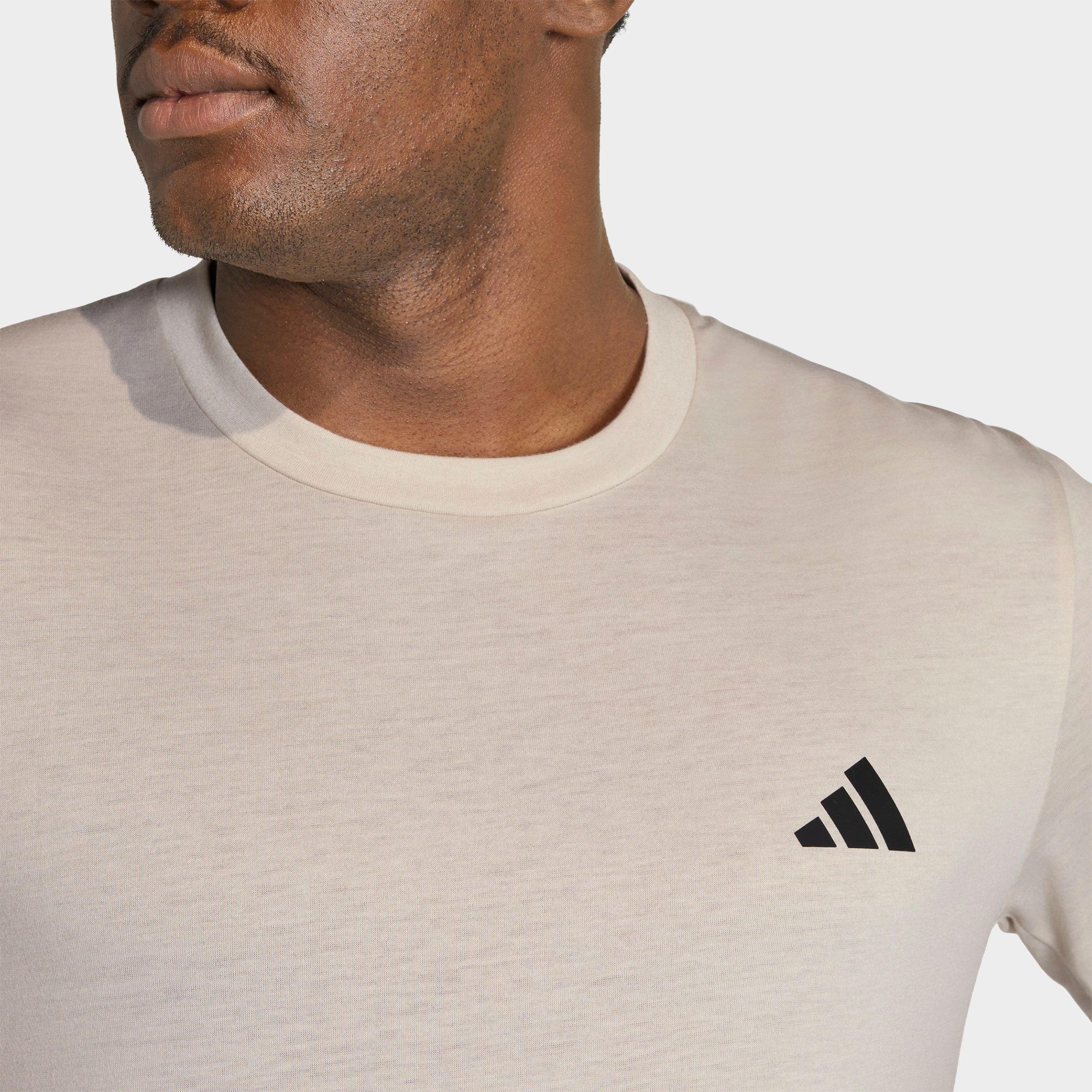 Men's adidas Workout Essentials Feelready T-Shirt - Medium Grey Heather