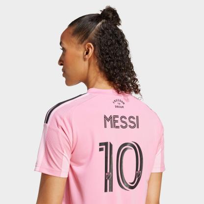 Women's adidas Inter Miami CF 25/26 Messi Home Jersey - Easy Pink - view 6